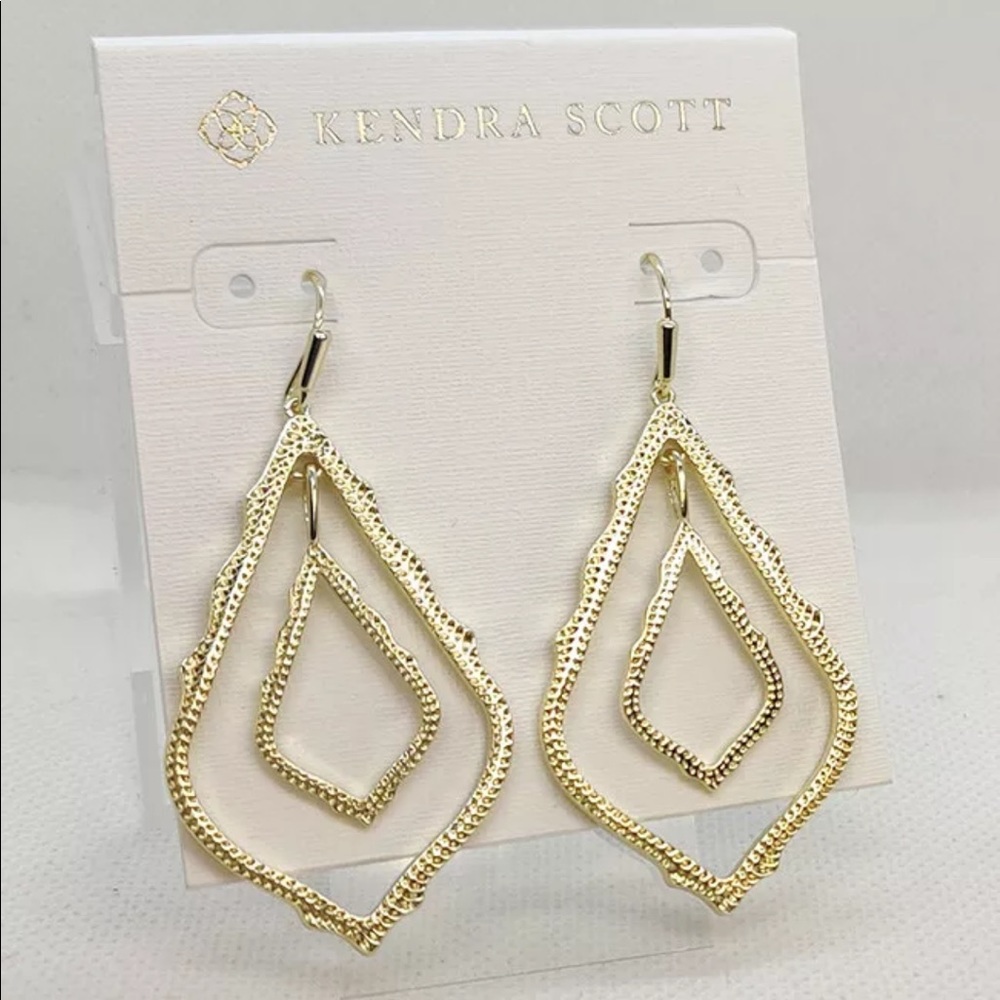 Kendra Scott Simon Gold Drop Earrings
